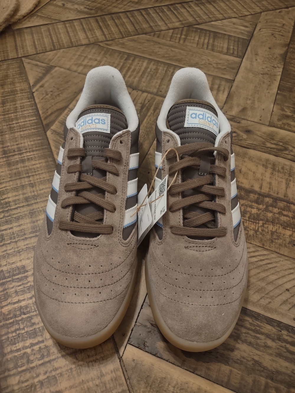 adidas Men’s Brown Suede Classic Trainer - Brown/White